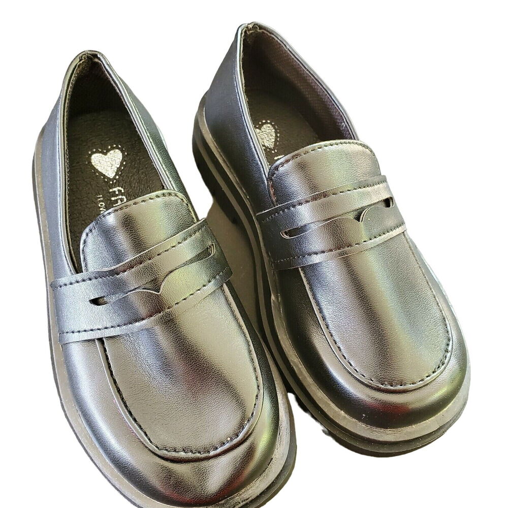 Fashion I Love Your Shoes Little Girls Dress Black Size 10